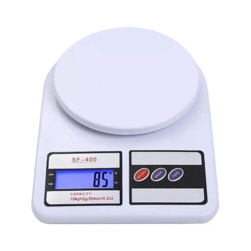 Electronic Digital Kitchen Weighing Scale - 10 kg Capacity