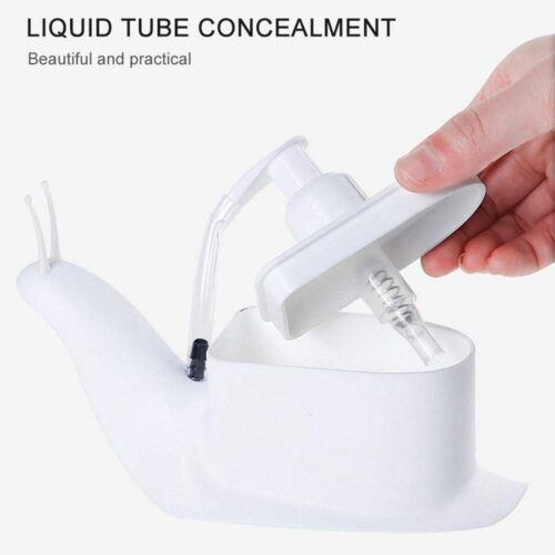 Snail-Shape Liquid Soap Dispenser