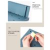 Punch-Free Wall Mount Pegboard Organizer Storage Shelf