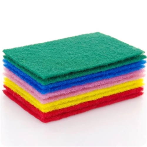 Multicolor Scrubbing Pads - Pack of 10