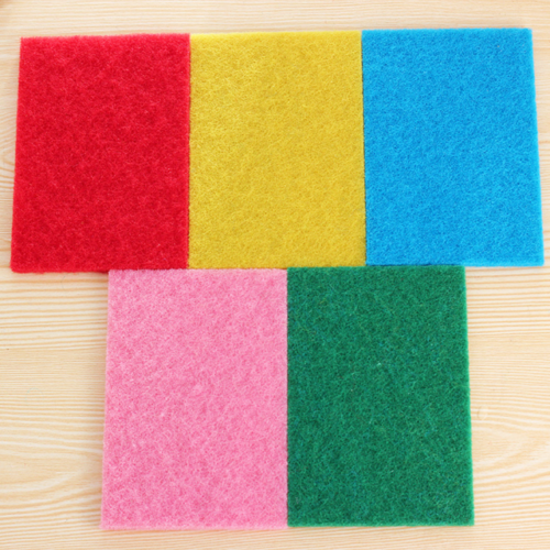 Multicolor Scrubbing Pads - Pack of 10