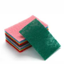 Multicolor Scrubbing Pads - Pack of 10