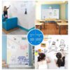Self Adhesive Erasable White Board Sticker with Marker