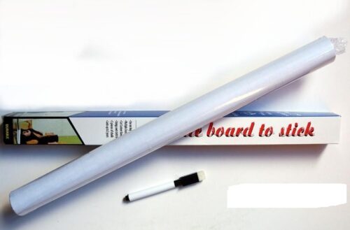 Self Adhesive Erasable White Board Sticker with Marker
