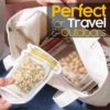 Reusable ZipLock Mason Jar Bags