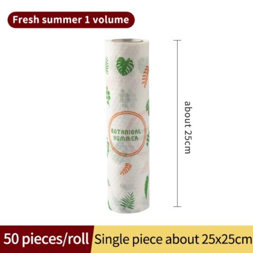 Multipurpose Reusable Paper Kitchen Tissue Roll / Paper Towel / Wipes - 1 Roll
