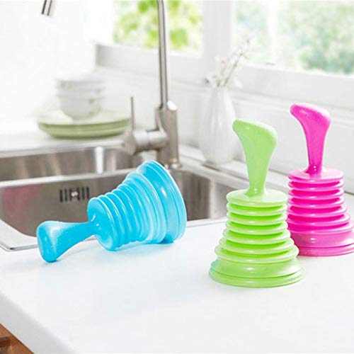 Handy Kitchen Sink Bathroom Drain Chock up Clog Remover / Plunger