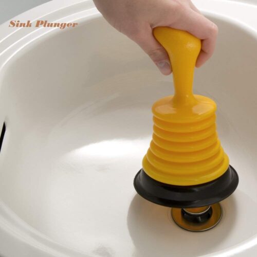 Handy Kitchen Sink Bathroom Drain Chock up Clog Remover / Plunger