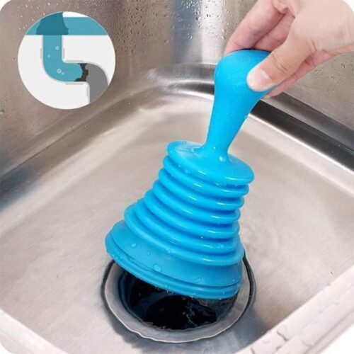 Handy Kitchen Sink Bathroom Drain Chock up Clog Remover / Plunger