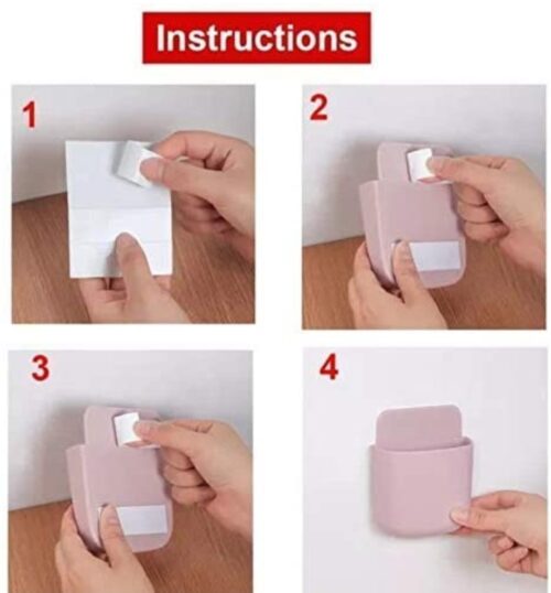 Wall Mounted Remote Mobile Holder Stand