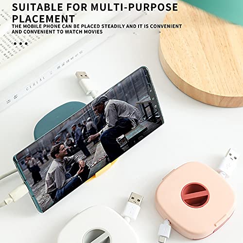 Earphone / Data Cable Winder & Mobile Holder