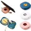 Earphone / Data Cable Winder & Mobile Holder