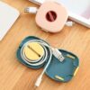 Earphone / Data Cable Winder & Mobile Holder