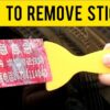 Sticker / Sticky Residue Remover Spray (100ml) with Scrapper