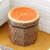 Foldable Velvety Fruit Storage Box Stool - Premium Heavy Quality