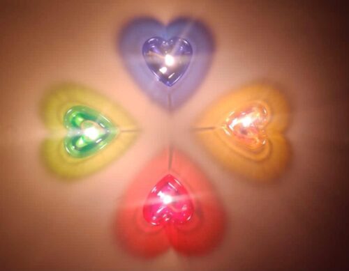 ARHAM Multicolor Reflection Diyas - Hridayam - हृदयम्