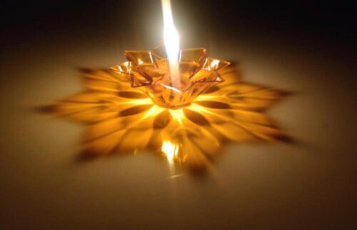 ARHAM Multicolor Reflection Diyas - Astha Lakshmi - अष्ट लक्ष्मी