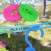 Windproof Anti-Slip Clothes Drying Nylon Rope with Hooks - 5 Meter
