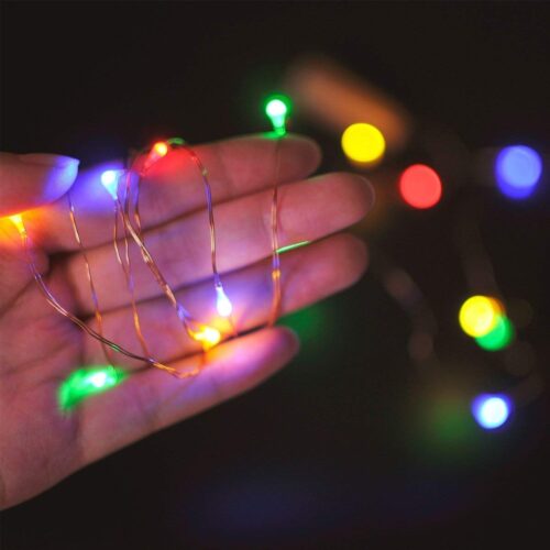 20 LED Bottle Cork String Lights - 2 Meter - Pack of 5