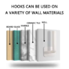 Multifunctional Self Adhesive Helping Hook Holder - Pack of 4
