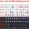 Neon Metal Color Pen Set of 12