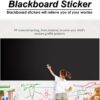 Self Adhesive Erasable Blackboard Sticker For Writing with Chalk