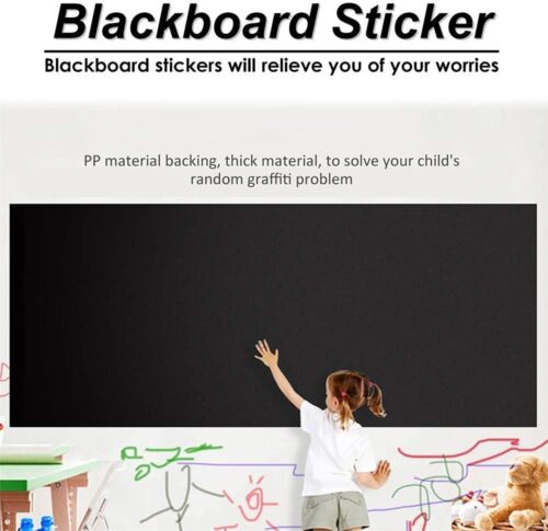 Self Adhesive Erasable Blackboard Sticker For Writing with Chalk