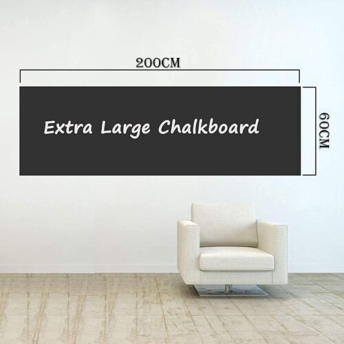 Self Adhesive Erasable Blackboard Sticker For Writing with Chalk