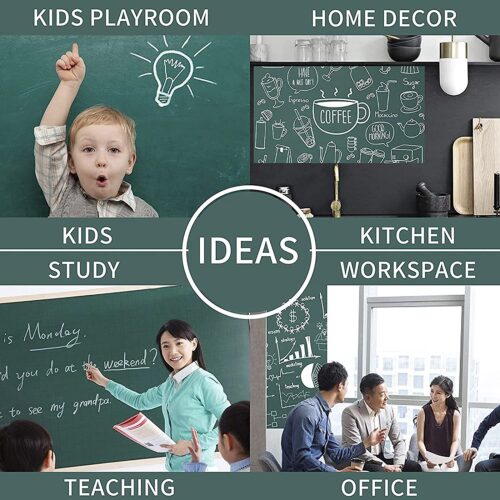 Self Adhesive Erasable Green Board Sticker For Writing with Chalk