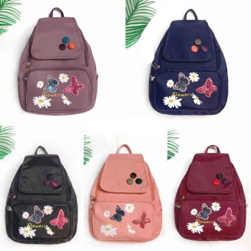 Butterfly / PINK Back-Pack - Premium Imported Heavy Quality