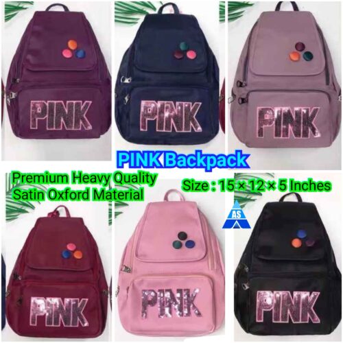 Butterfly / PINK Back-Pack - Premium Imported Heavy Quality