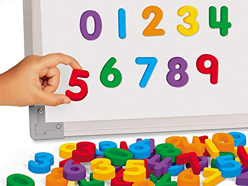 Magnetic Combo of Capital Letters & Numbers for Educating Kids in Fun