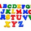 Magnetic Combo of Capital Letters & Numbers for Educating Kids in Fun