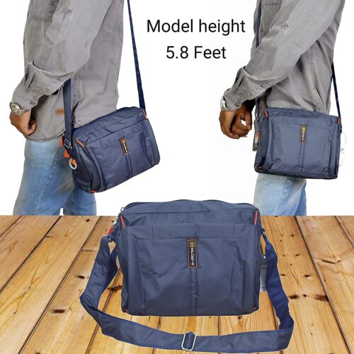 Unisex Crossbody Sports Sling Messenger Bag - Horizontal