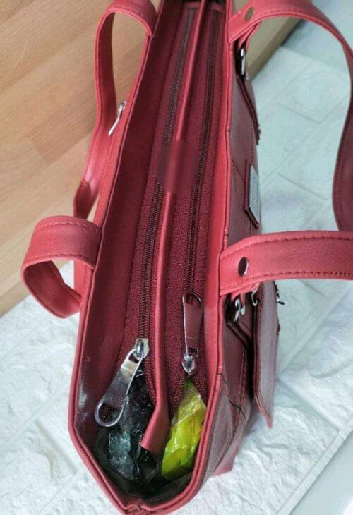 Checks Tote Handbag