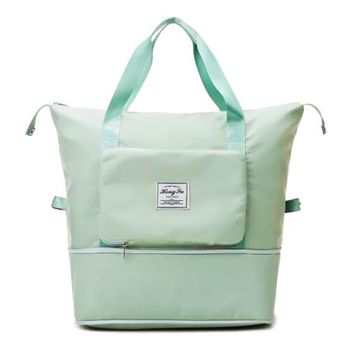 Foldable Expandable Travel Bag with Pouch - Premium Heavy Imported Quality