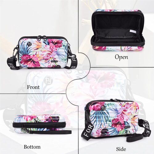 Mini Suitcase Hardcase Clutch Sling Bag