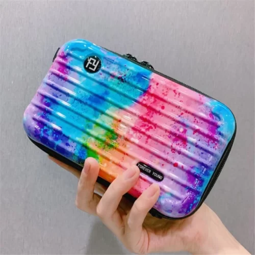 Mini Suitcase Hardcase Clutch Sling Bag