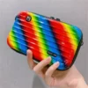 Mini Suitcase Hardcase Clutch Sling Bag