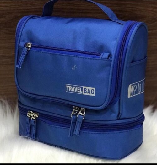 Double Decker Multipurpose Toiletry Travel Bag