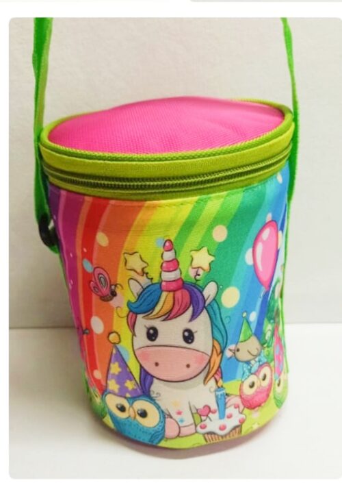 Kids Insulated Round Tiffin Bag