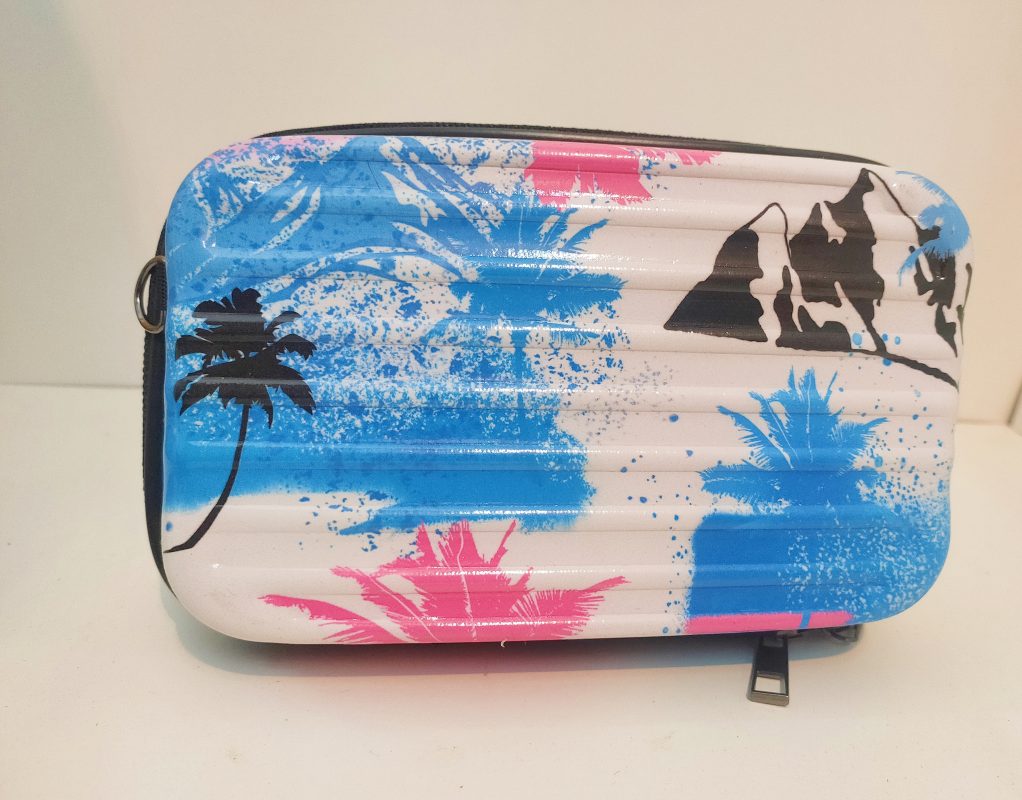 Pink Blue Splash