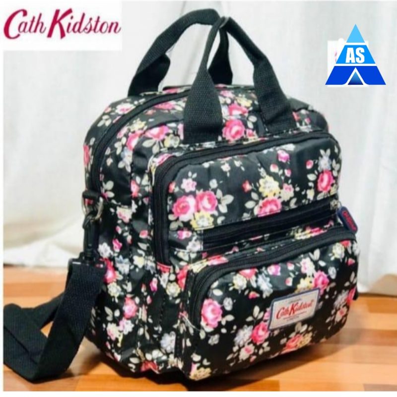 Black Small Floral