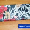 Flower Printed Satin Wallet