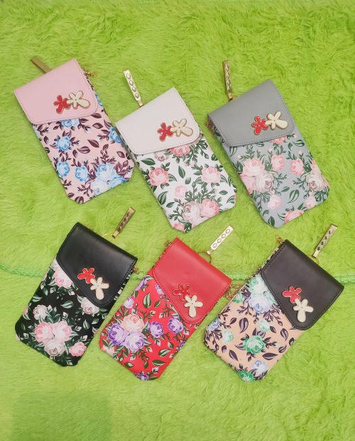 Flower Mobile Sling with Waist Clip ( Chhalla)