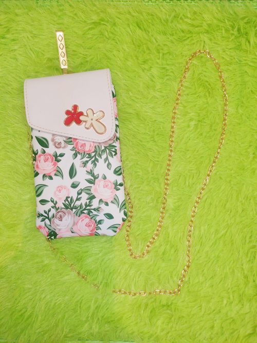 Flower Mobile Sling with Waist Clip ( Chhalla)