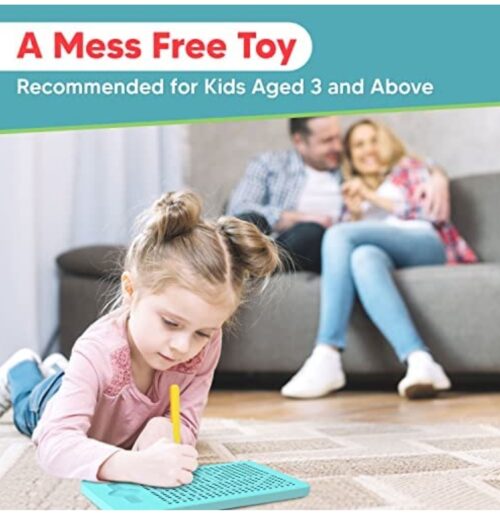 Magnetic Drawing Pad with Stylus Pen for Kids with 380 Steel Balls