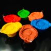 Multicolor Water Sensor LED Diya - Pack of 12 Diyas