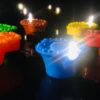 Multicolor Water Sensor LED Diya - Pack of 12 Diyas