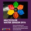 Multicolor Water Sensor LED Diya - Pack of 12 Diyas